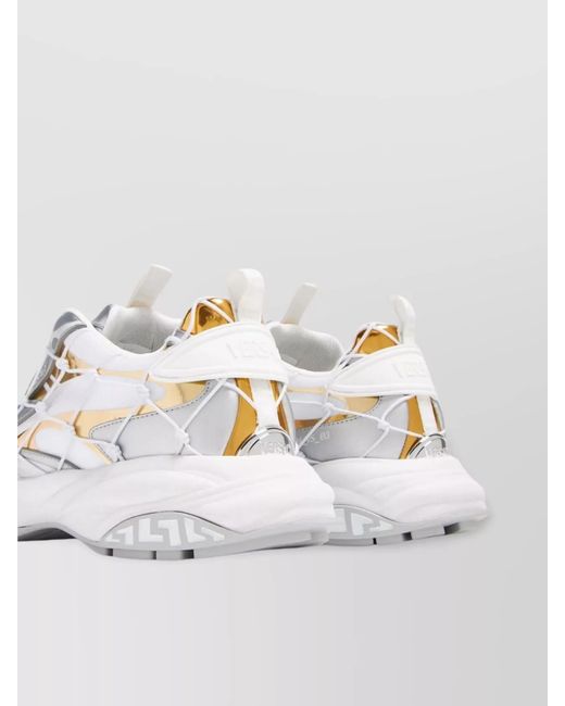 Versace White Low-Top Sneakers