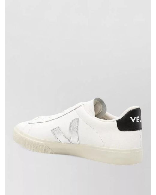 Veja Natural Low Top Lace Up Casual Rubber Sole
