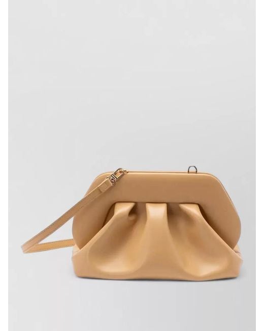 THEMOIRÈ Natural Bios Medium Vegan Leather Clutch Bag