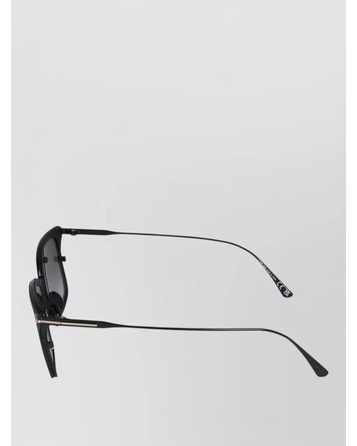 Tom Ford Gray Sunglasses Model Ft0831 02B Metal Design