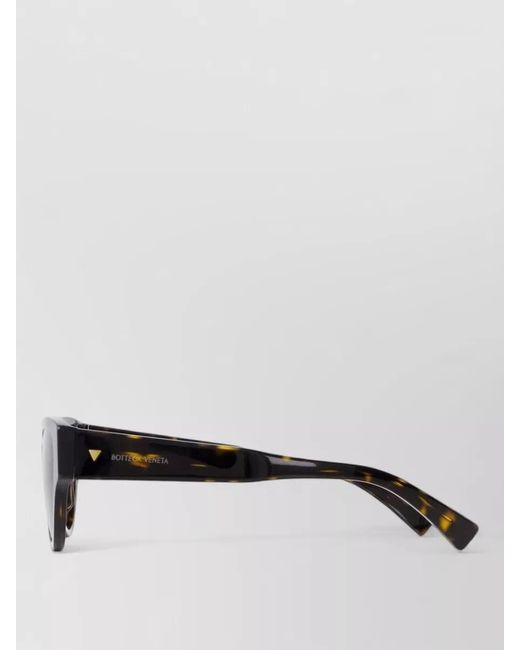 Bottega Veneta Gray Cat Eye Sunglasses Tinted Lenses Tortoiseshell Frame
