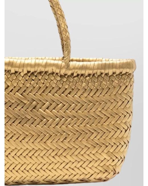 Dragon Diffusion Natural Beach Bag Dual Handles Woven Design