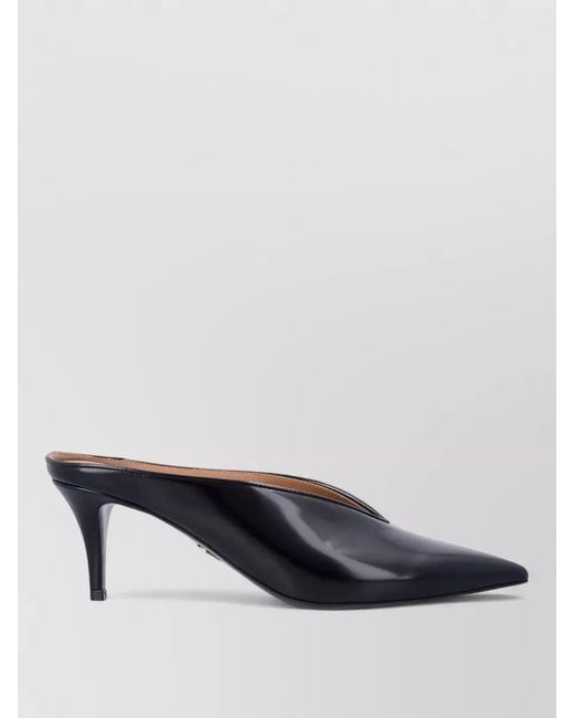 Stella McCartney Multicolor Pointed Toe Mules 65 Vegan Leather