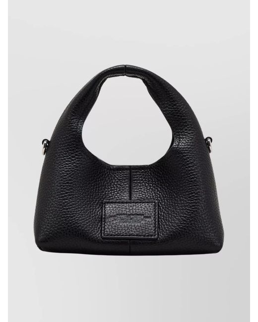 Marc Jacobs Black The Crossbody Micro Leather Shoulder Bag