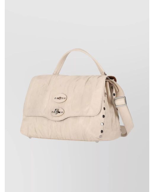 Zanellato Natural Leather Tote Bag