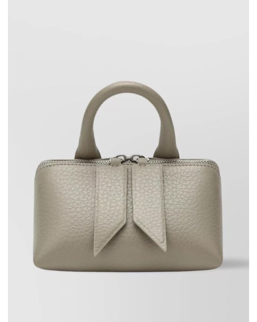 The Attico Multicolor Mini Friday Bag Top Handle Textured Finish