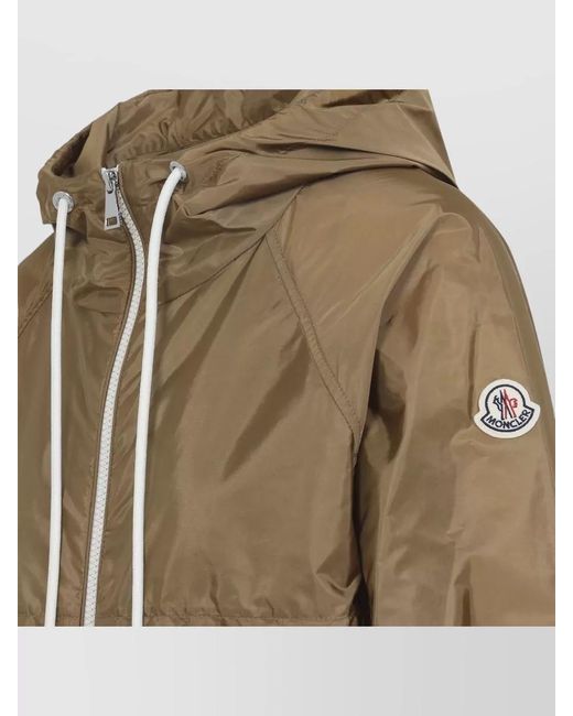 Moncler Brown Hooded Parka Coat
