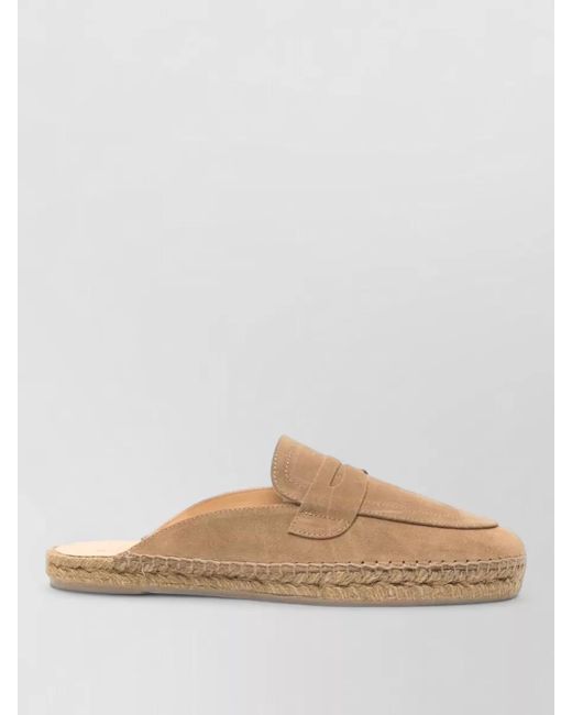 Castaner Multicolor Nando Loafer Espadrille Sole Penny Strap for men