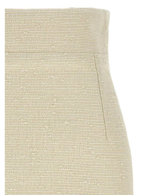 Tagliatore Natural Pencil Skirt