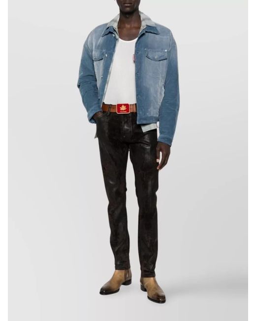 DSquared² Blue Denim Jacket for men