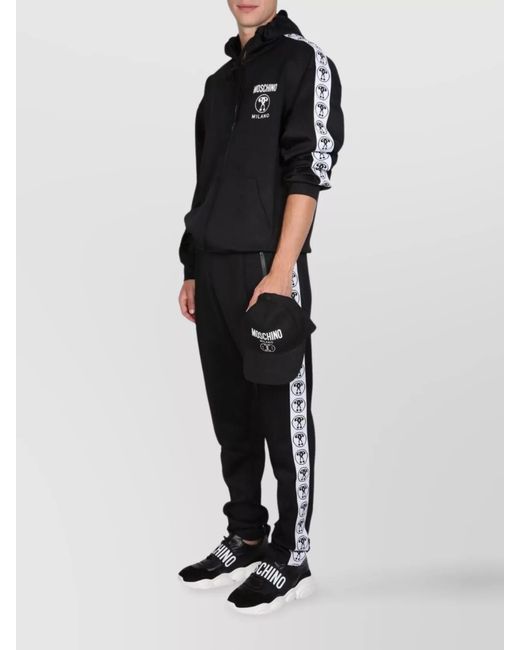 Moschino Black Track Pants for men