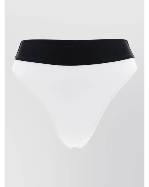 Goldbergh Black Oceane High Waist Bikini Briefs Active