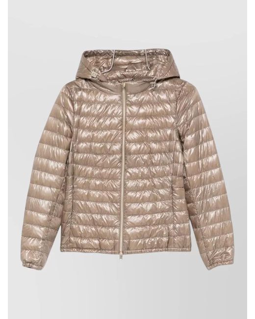 Herno Natural Nylon Short Down Jacket