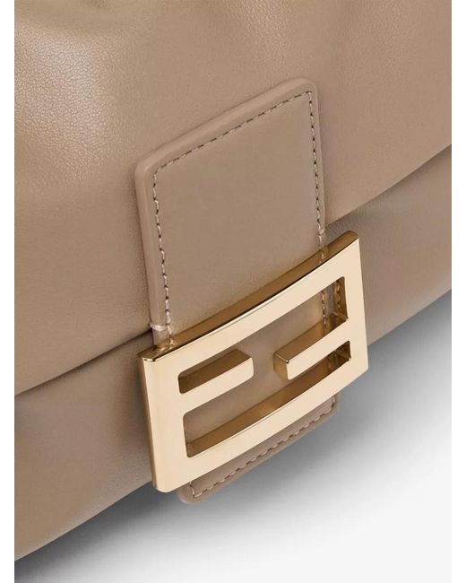 Fendi Multicolor Baguette Soft Medium Leather Clutch Bag