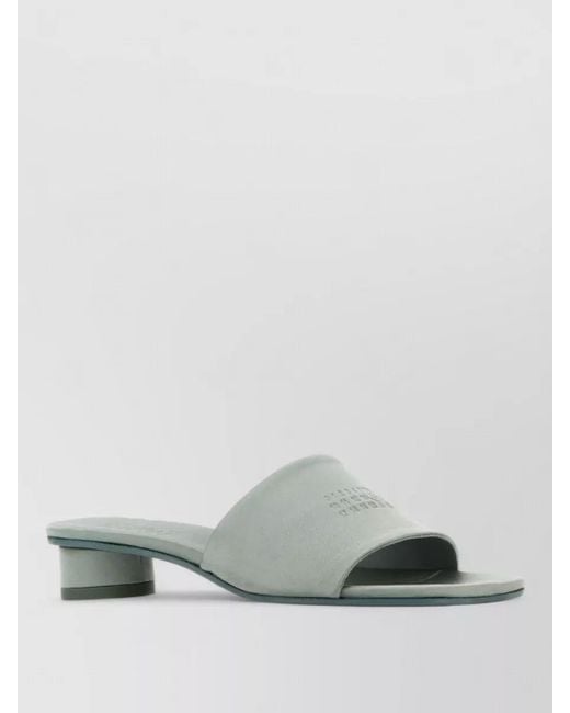 MM6 by Maison Margiela Multicolor Satin Mules