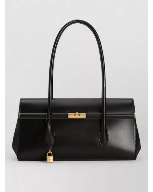 Dolce & Gabbana Black Marlene Medium Leather Shoulder Bag