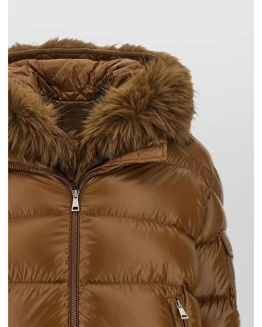 Moncler Brown Down Puffer Jacket