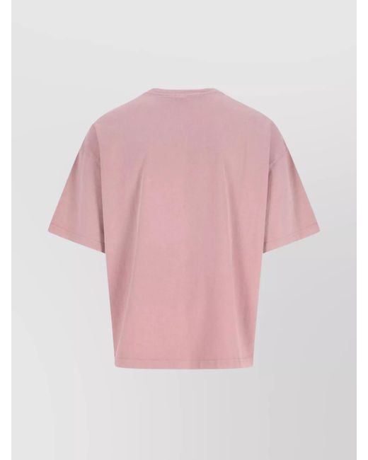 Carhartt Pink Cotton Short-Sleeve Hudson Pocket T-Shirt for men