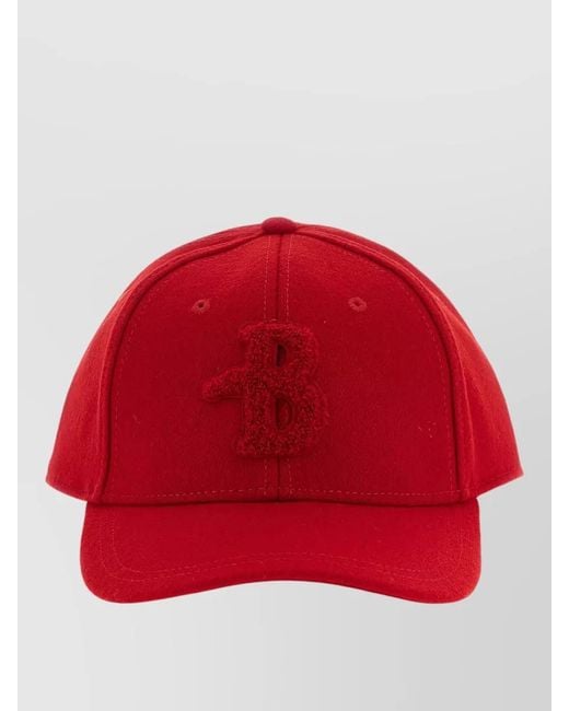 Ballantyne Red Wool Blend Cap for men