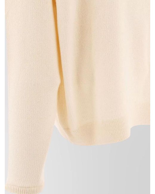 Nanamica Natural Kodenshi Crew Neck Sweater Long Sleeves for men