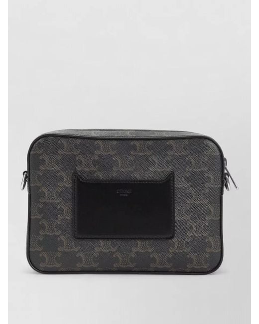 Céline Black Small Messenger Bag for men
