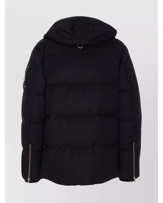 Moose Knuckles Blue Down Puffer Jacket for men