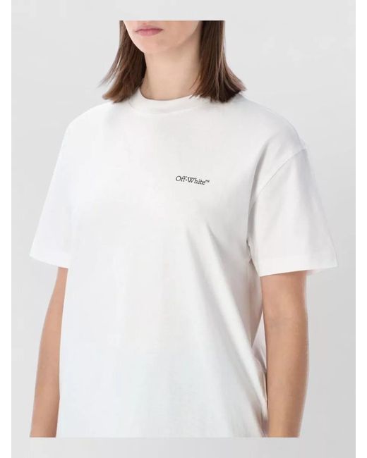 Off-White c/o Virgil Abloh White Floral-Print Cotton Jersey Short-Sleeve T-Shirt
