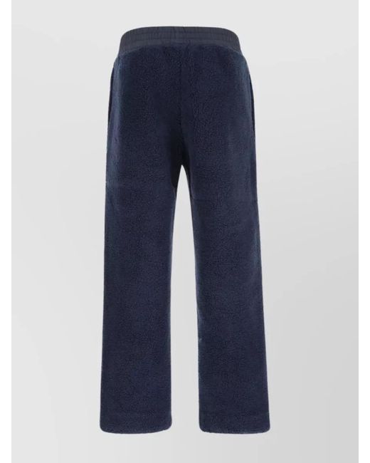 Fendi Blue Teddy Wide-Leg Trousers for men