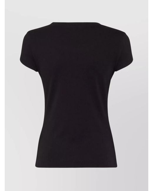 DSquared² Black Logo Print Slim T-Shirt