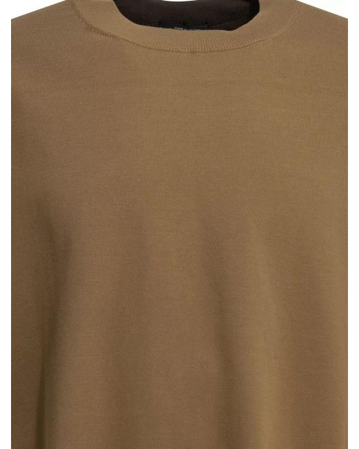 Comme des Garçons Natural Cotton Crew-Neck T-Shirt for men