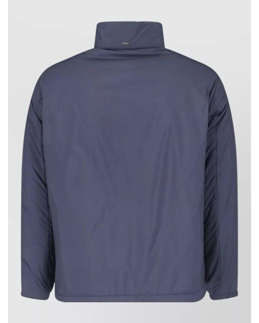 Herno Blue Lightweight Padded Jacket for men