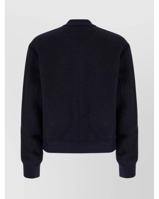 Etro Blue Wool Blend Bomber Jacket for men