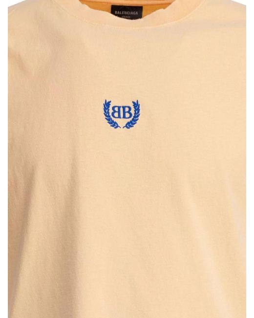 Balenciaga White Cotton Oversized Short-Sleeve T-Shirt