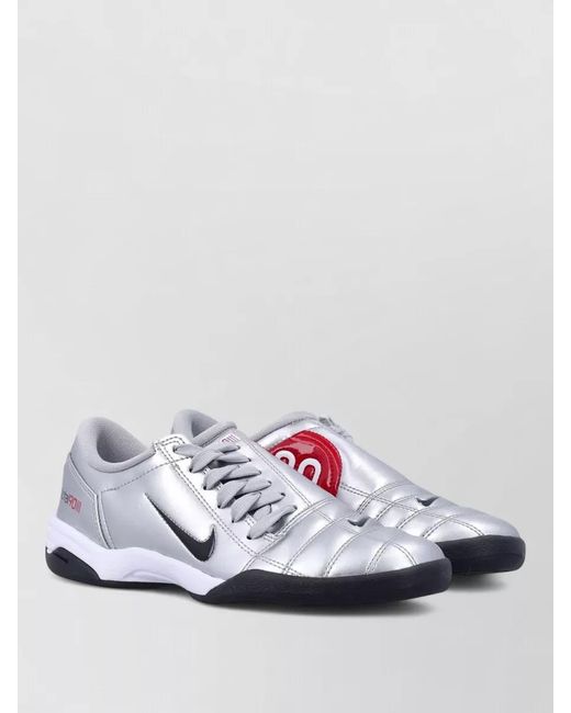 Nike White Synthetic Low-Top Sneakers