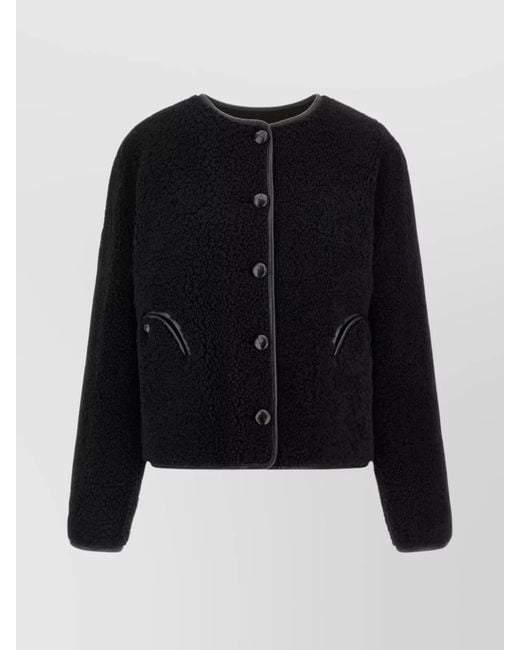 Blazé Milano Black Lamb Leather Reversible Jacket