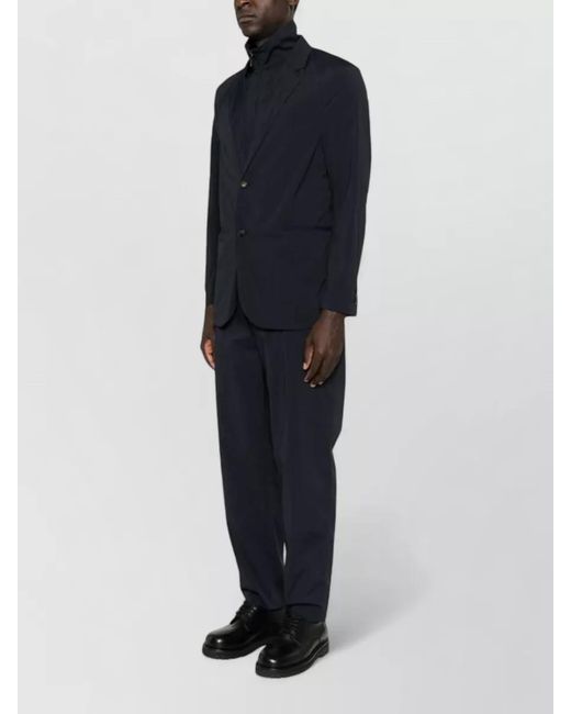 Emporio Armani Blue Tailored Single Breasted Blazer Jacket for men