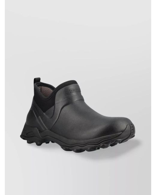 Givenchy Black Rubber Chelsea Boots for men