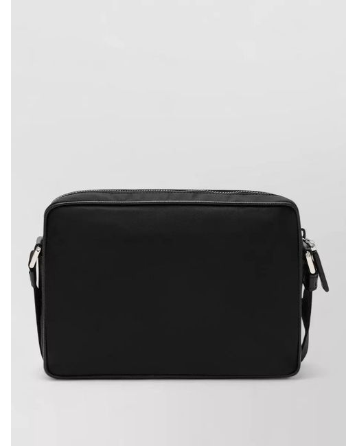Prada Black Nylon Crossbody Bag for men