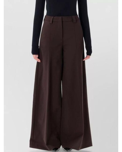 Thelatest Black Alma Tailored Pants Belt Loops Pleats