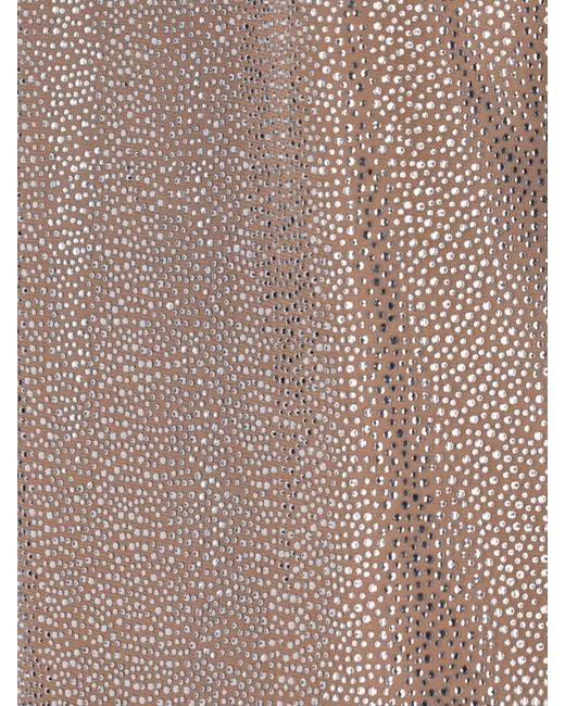 GIUSEPPE DI MORABITO Natural Viscose Mini Dress