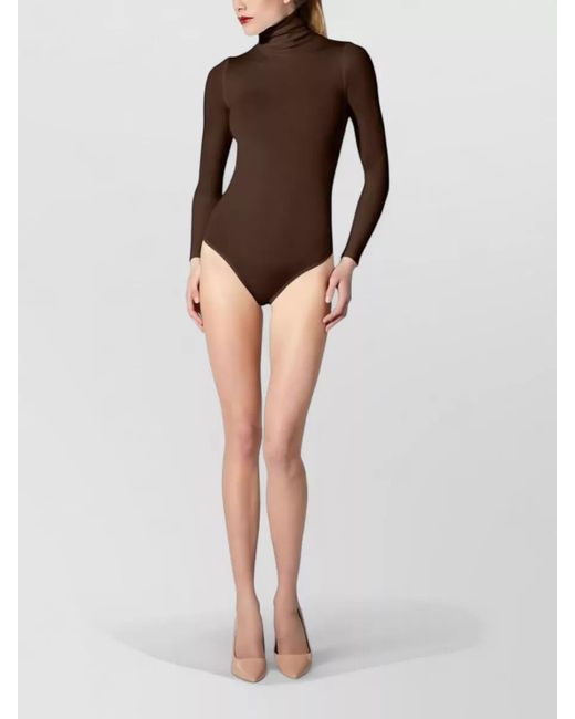 Wolford Brown Colorado Bodysuit