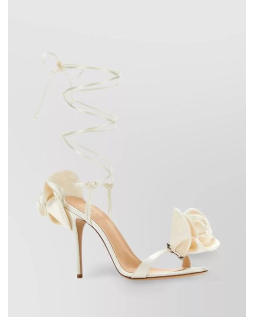Magda Butrym Natural Silk Sandals