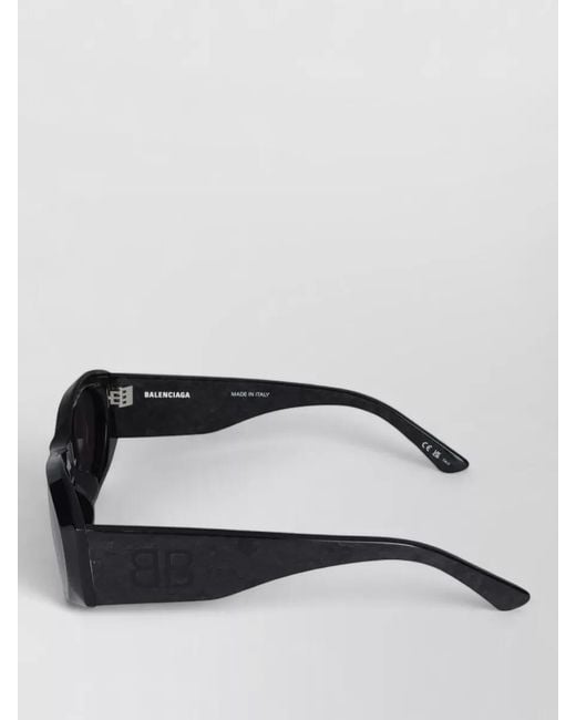 Balenciaga Black Sunglasses Bb0396Sk 003 Cat Eye
