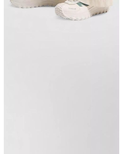 Moncler Natural Polyester Trailgrip Low-Top Sneakers