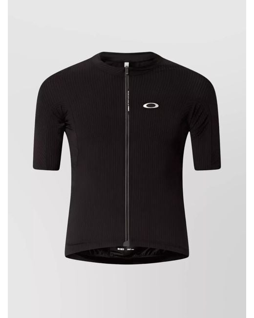 Oakley Black Striped Short-Sleeve T-Shirt for men