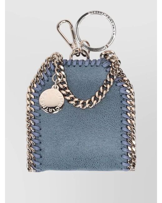 Stella McCartney Blue Chain Cardholder