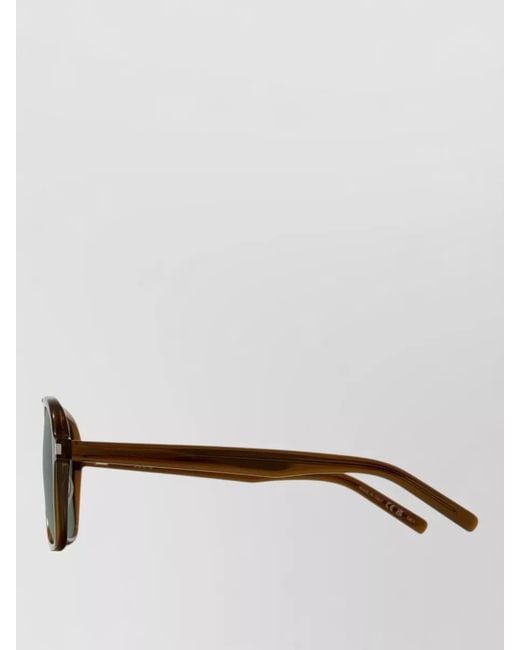 Saint Laurent Green Sl 545 Sunglasses Acetate Frame Double Bridge