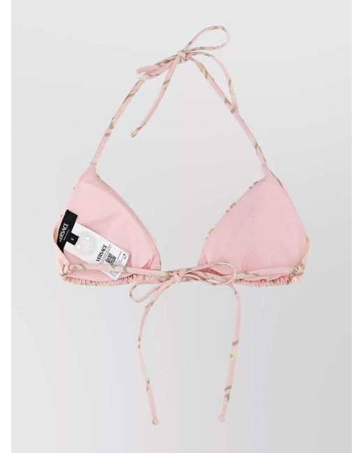Versace Pink Treasure Bikini Top
