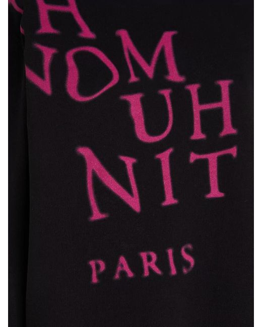 Ih Nom Uh Nit Black Knitwear Crew Neck Graphic Print Sweatshirt