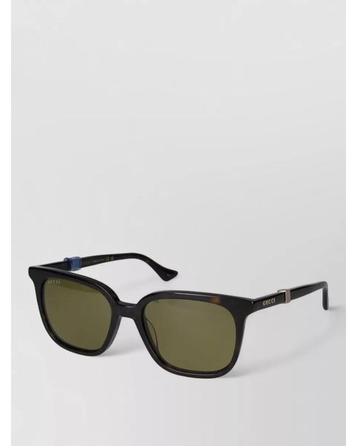 Gucci Green Sunglasses Gg1493S 002 Square Frame Design for men